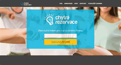 Desktop Screenshot of chytra-rezervace.cz