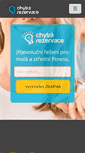 Mobile Screenshot of chytra-rezervace.cz
